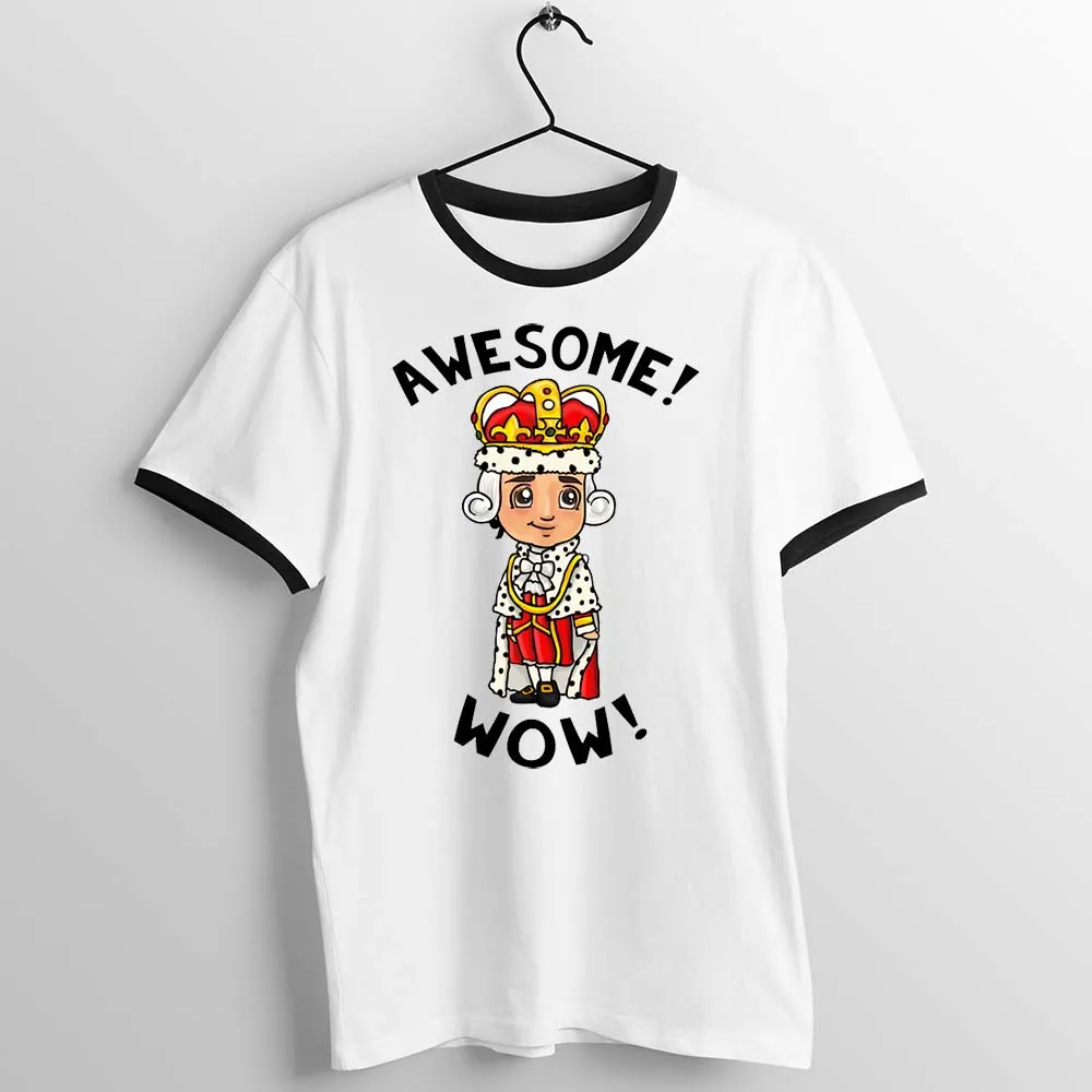Black Trim T Shirt Hamilton King George 