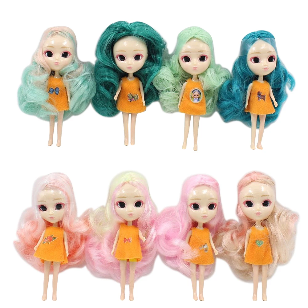 10 см DIY blyth мини кукла подарок одежда случайная|mini doll|blythe minimini doll clothes |
