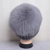 Winter Women 100%Natural Rex Rabbit Fur Cap Lady Warm Authentic Rex Rabbit Fur Caps Good Elastic Real Fur Hats Warm Beanies 4