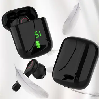 

YSP Wireless Bluetooth Headset LED Noise Reduction Digital Display Sports Headset TWS 5.0 Bluetooth Headset