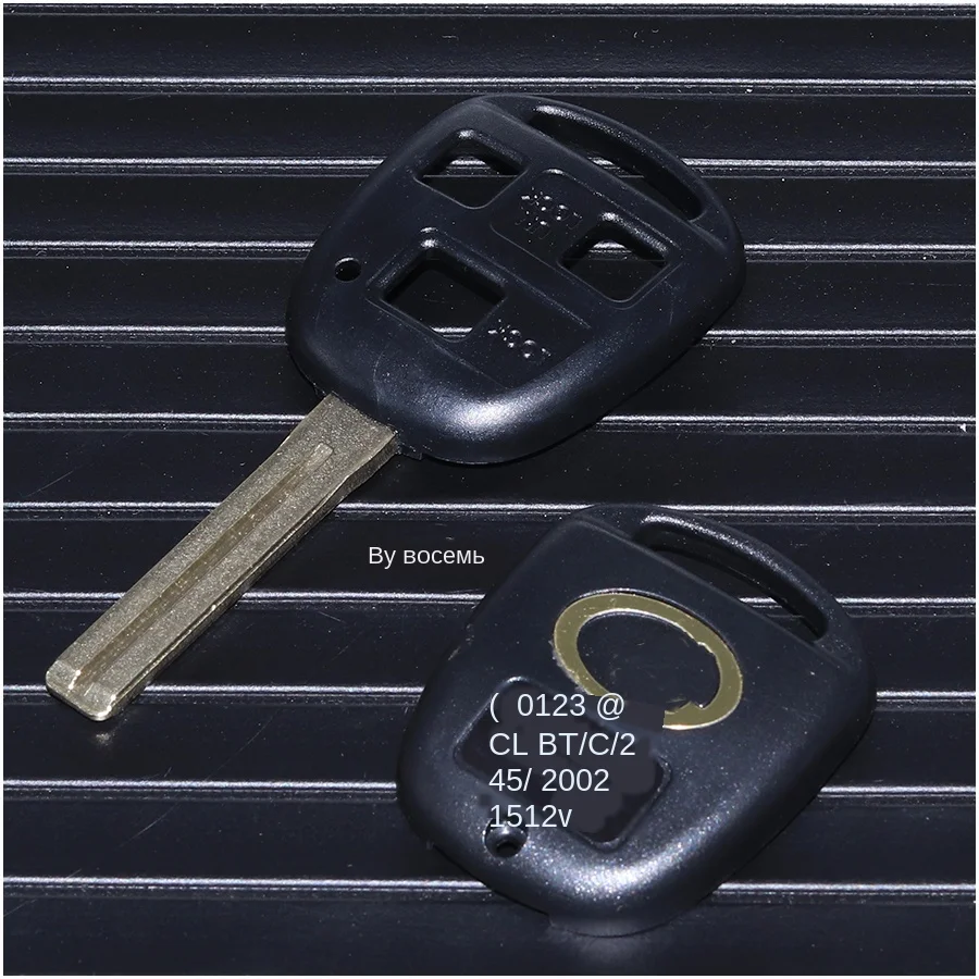 Wooeight 3 Button Car Remote Key Case Key Shell Replacement Fob Case Fit  For Lexus GX470 GS300 GS400 RX350 ES300 RX300 RX400h (7)