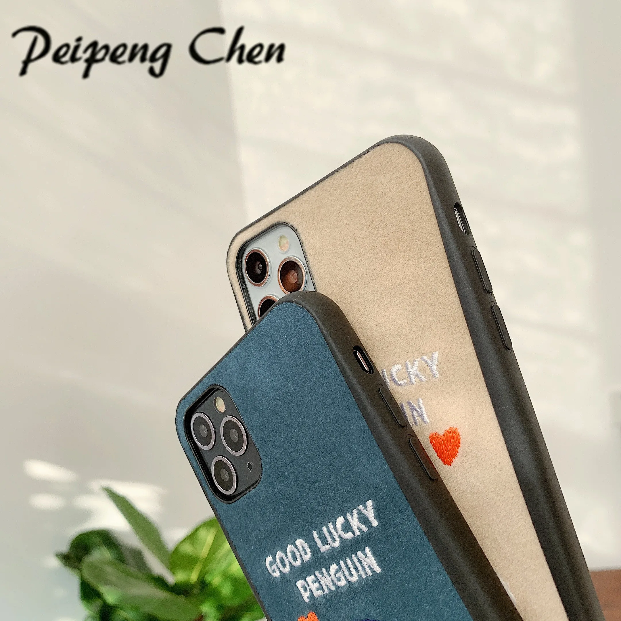 Роскошный чехол для iPhone X XS 8 7 6 s Plus милый пингвин Capinhas Мягкий силиконовый XR 11 Pro Max