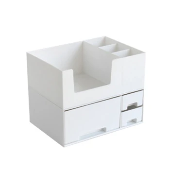

Makeup Storage Box-Stackable Makeup Storage Box and Storage Drawer Cosmetics Storage Bathroom Storage