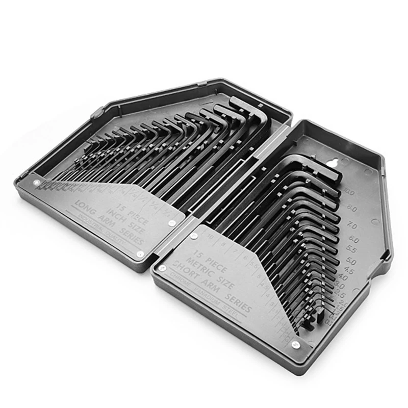 

30 In 1 Hex Key Wrench Setkey Set Precise Manual Tool For Auto Repair Wrenches Spanners Hand Tools