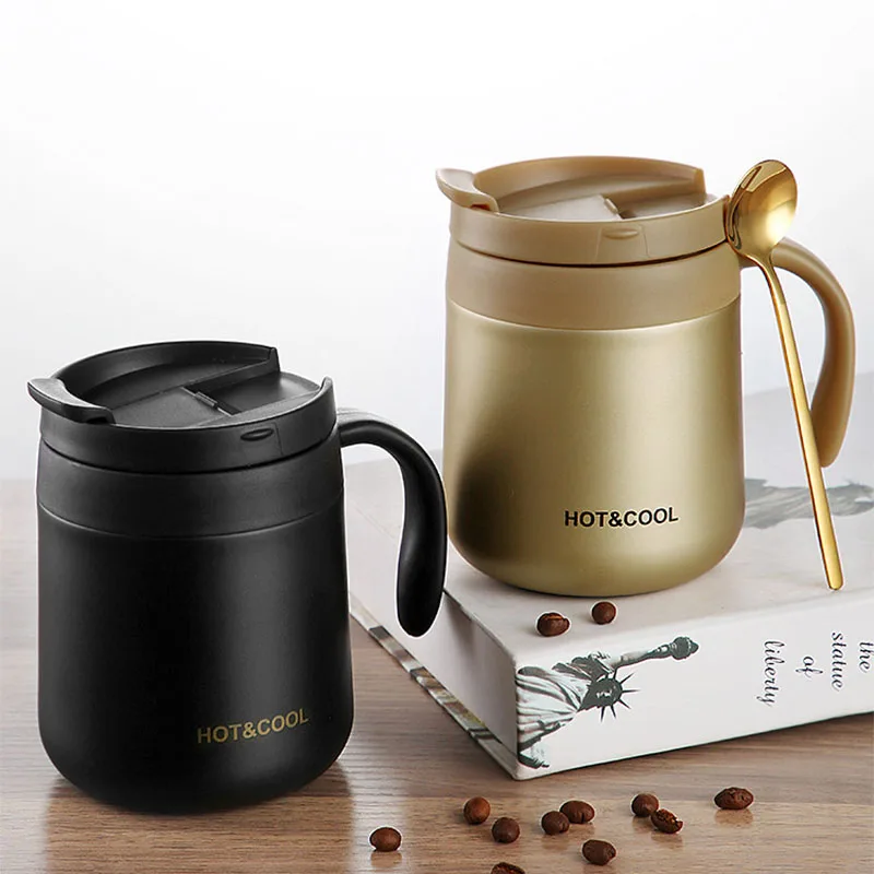 Кофейные кружки Caneca из нержавеющей стали термос теплоизоляционная бутылка для