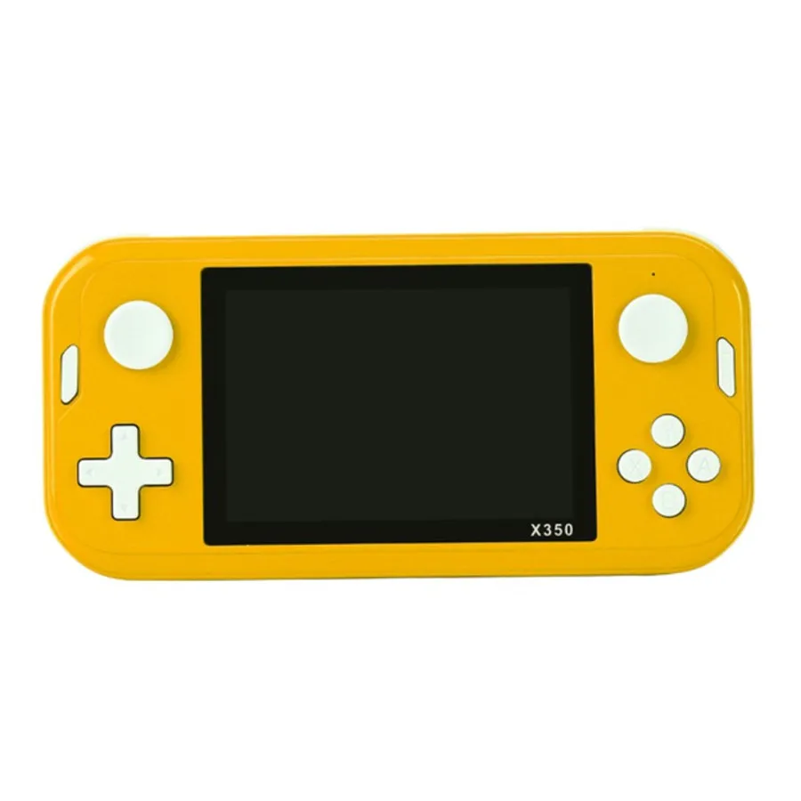 X350 3.5Inch IPS Screen Mini Retro Handheld Video Game Console Dual Joystick MP3 MP4 Ebook Player Pocket Portable Gaming Box 