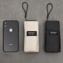 Ультралегкий мини-зонт, портативный, с плоским верхом, с защитой от ультрафиолетовых лучей Ультралегкий мини-зонт, портативный, с плоским верхом, с защитой от ультрафиолетовых лучей