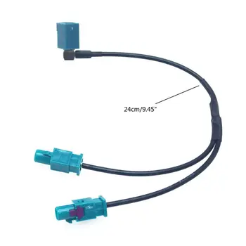 

Dual-Male Fakra to Female Fakra Antenna Adapter Cable Radio FM Conversion Line U90C