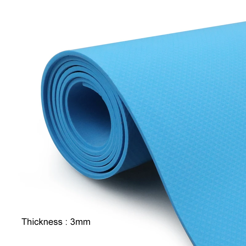 Yoga Mat Anti-skid Sports Fitness Mat 3MM-6MM Thick  EVA Comfort Foam yoga matt for Exercise, Yoga, and Pilates Gymnastics mat