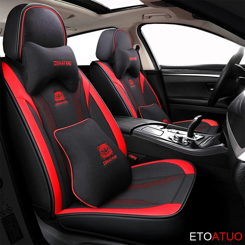 Чехол для автомобильных сидений чехлы из льняного волокна Clio cap tur duster koleos scenic dokker