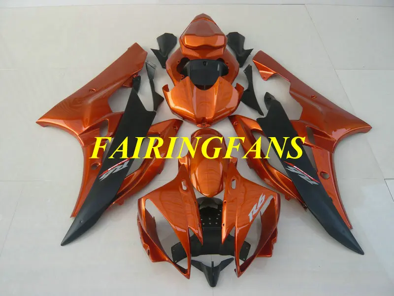 Injection mold Fairing body kit for YAMAHA YZFR6 06 07 YZF R6 2006 2007 YZF600 ABS Red black Fairings bodywork+gifts YL24 | Автомобили и