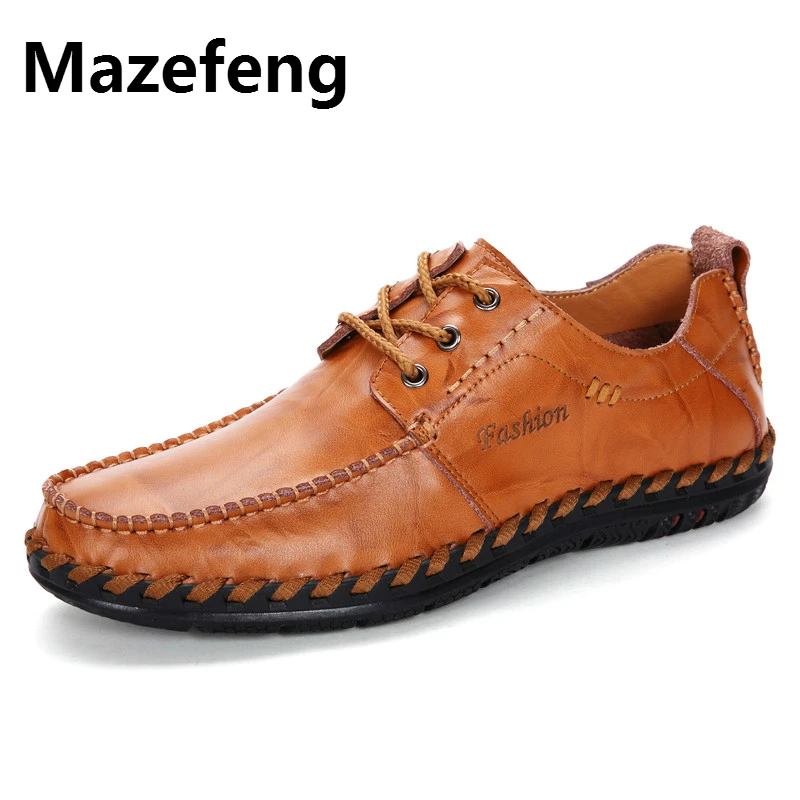 

2019 New Men Casual Shoes Breathable Casual Shoes Men Genuine Leather Casual Shoes Men Casual Shoes Leather Drivin