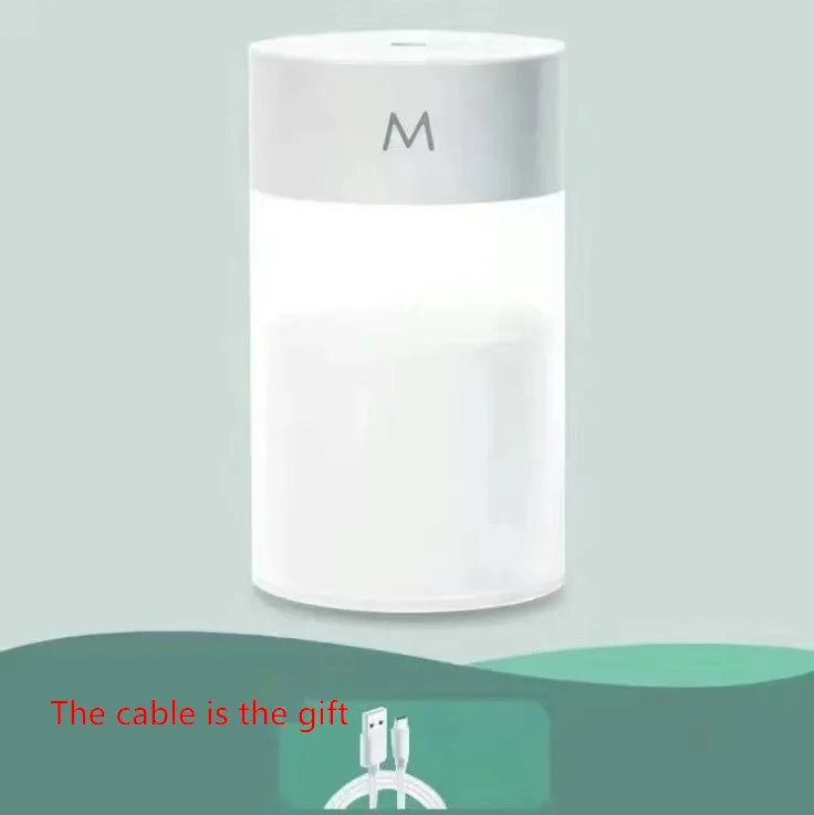 2022 260ML AirHumidifier Ultrasonic Mini Aromatherapy Diffuser Portable Sprayer USB Essential Oil Atomizer LED Lamp for Home Car