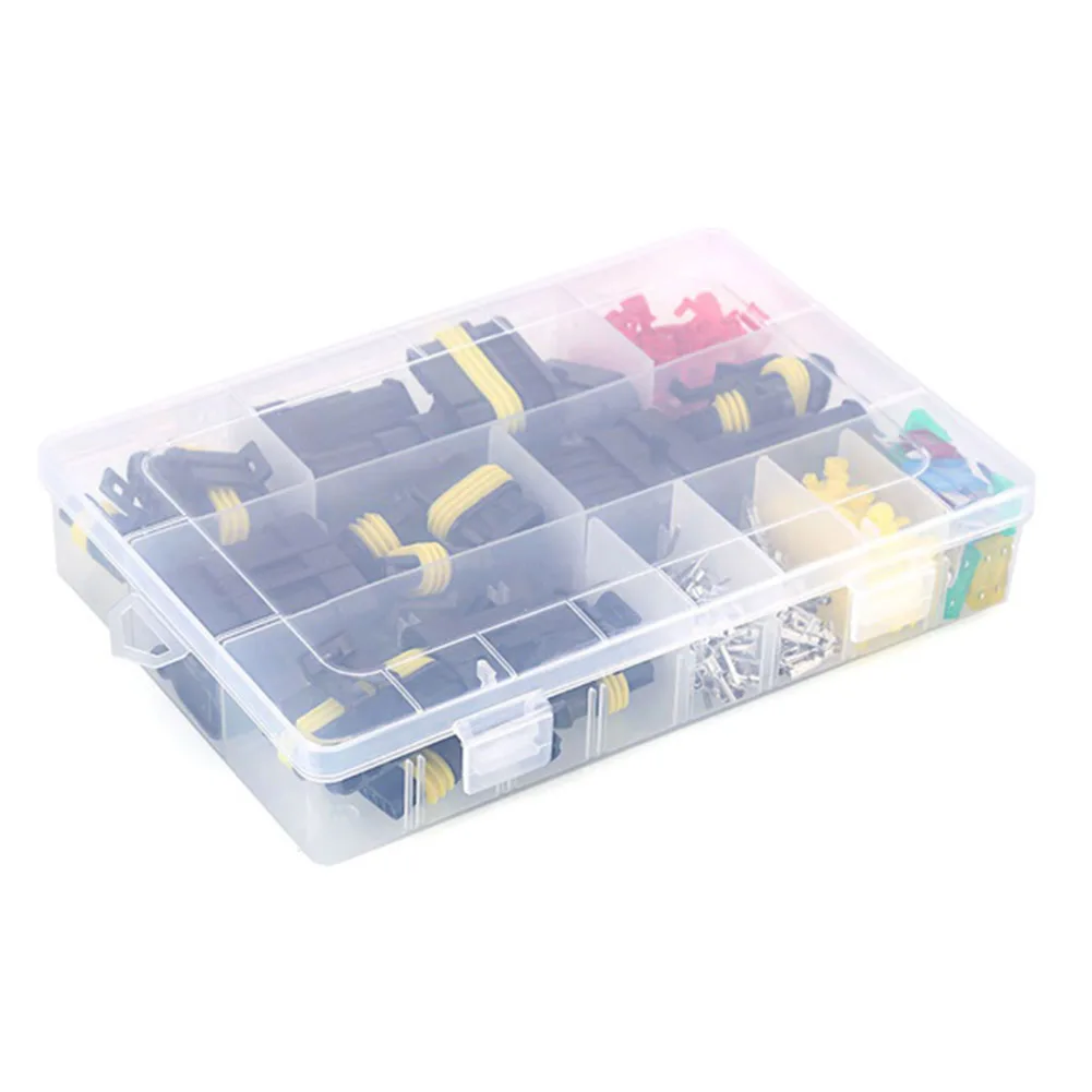 

240pcs Multiple Pin Car Waterproof Electrical Terminal Wire Connector Fuses JAN88