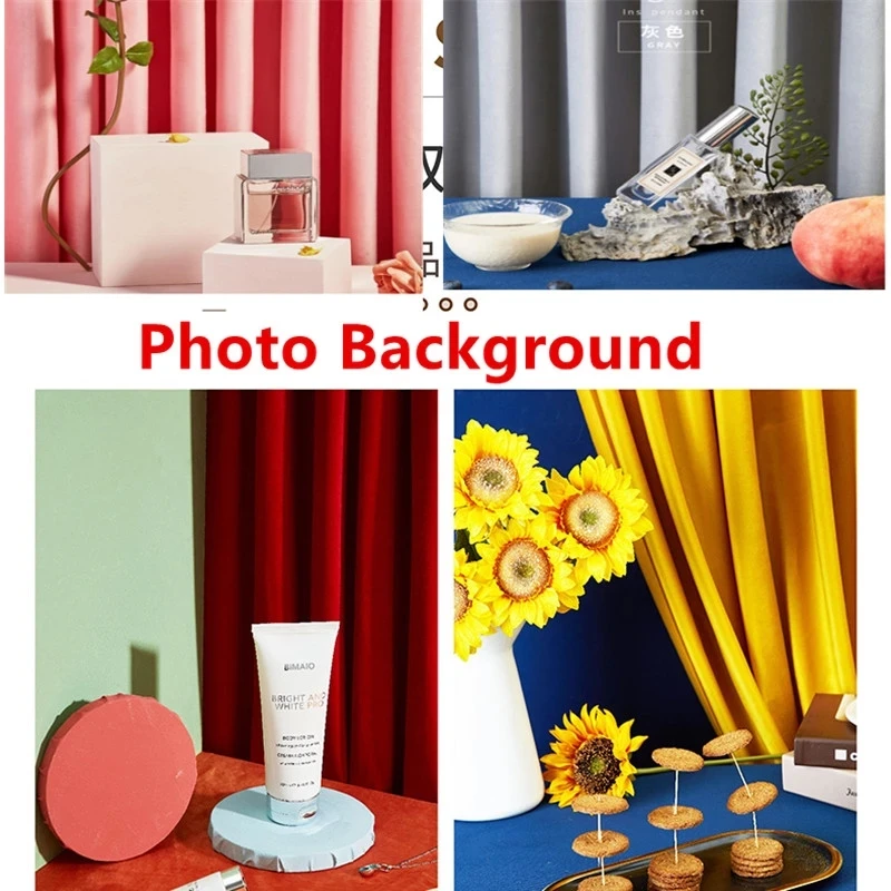 Фон для фотосъемки с однотонными занавесками лидер продаж Фотофон фотостудии
