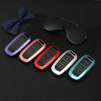

New Plating TPU Car Remote Key Cover Case For Geely Atlas Boyue NL3 Emgrand X7 EmgrarandX7 EX7 SUV GT GC9 borui Car Accessories
