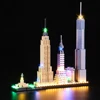 Vonado LED Lighting Kit for 21028 Architecture New York City Light Kit, Not Included the Building Block 4