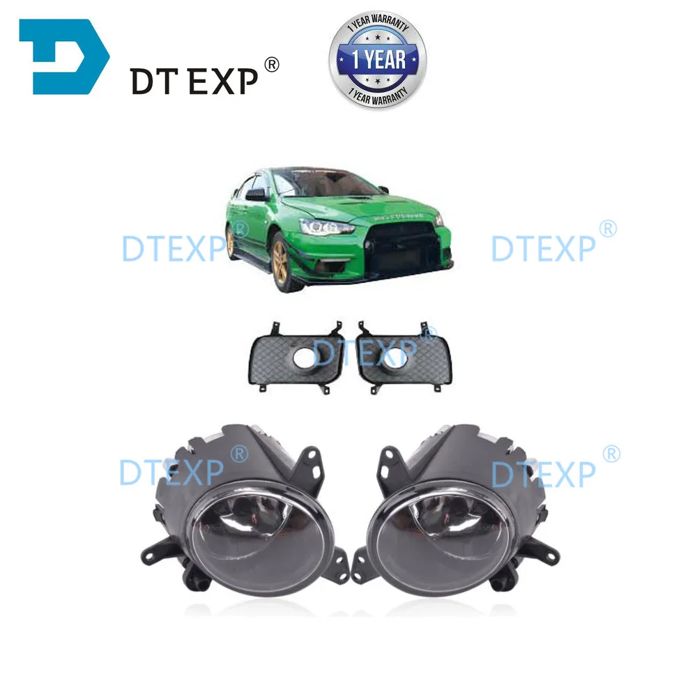 Lancer ex противотуманная фара с лампочкой lancer gt Полный комплект противотуманных фар с ламповым проводом и переключателем 2007