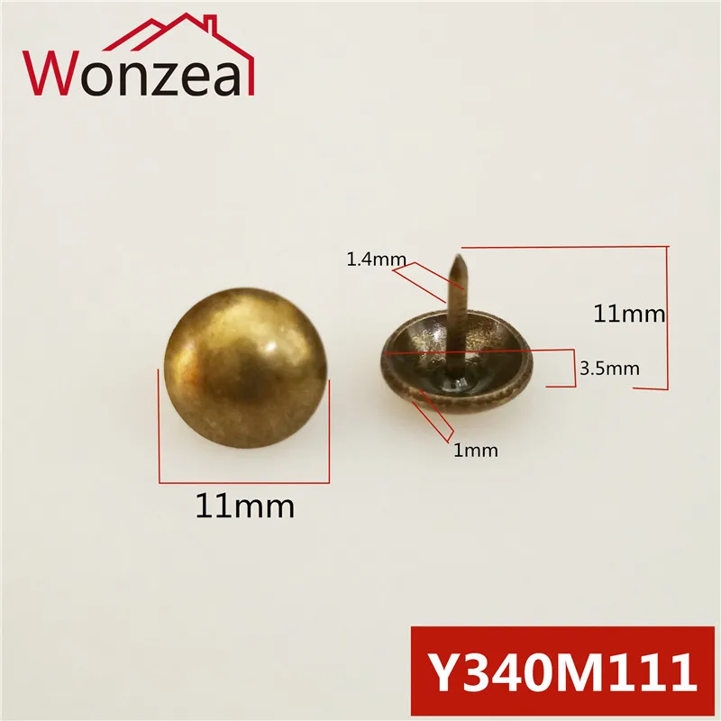 Y340M青古铁泡钉小的5款=05规格11x11