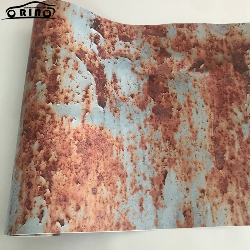 Rusty Car Wrap Sticker Vinyl-3