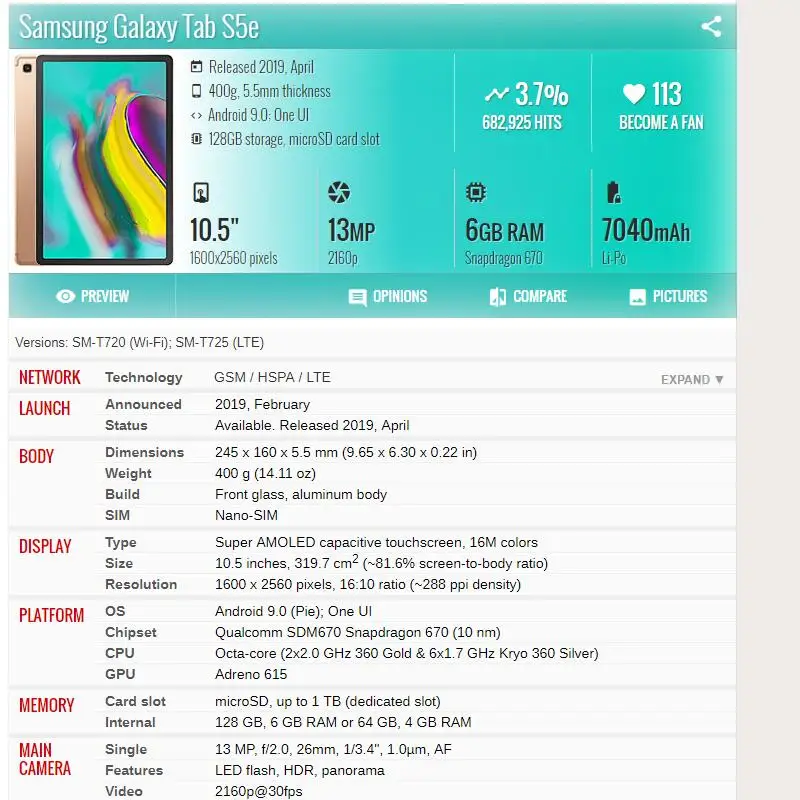 10,5 ''для планшетов, lcd-экран для Samsung Galaxy Tab S5e ЖК-дисплей в сборе для SM-T720 SM-T725 панель ЖК-сенсорный экран дигитайзер