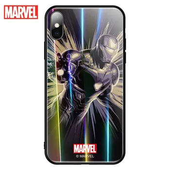

Marvel certified for the iPhone XR Xs Max Blue Light glass mirror case full fall proof case phone case