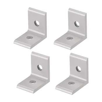 

uxcell Corner Bracket for 2020 Series Aluminum Extrusion Profile with Slot 6mm, 4 Pcs