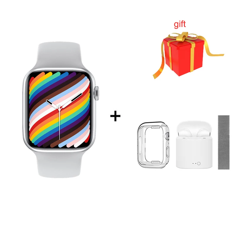 2022 IWO 14 Pro Watch 7 Smartwatch Sleep Monitor Heart Rate Bluetooth Clock Series 7 Woman Men Smart Watch  PK IWO 13 PRO X8 MAX 