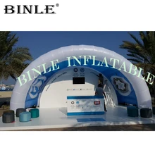 7mWx3. 5mDx3. 5mH двухслойная воздушная надувная палатка в форме арки, надувная палатка, Надувное покрытие сцены палатка для концерта или мероприятий