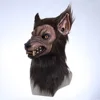 Animal Wolf Latex Mask Werewolf Light-up Realistic And Fierce Carnival Headgear Costume Halloween Cosplay Party Props ► Photo 3/6