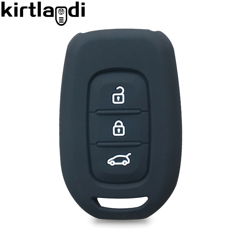 Key Case Silicone Key Case For Dacia Sandero Stepway Logan Duster For Renault clio 5 Dokker Logan Stepway Clio 5 SS2 Renault TWingo Cover