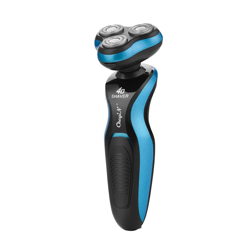 Триммер для волос перезаряжаемый Электрический Керамический нож для машинки для стрижки мужской беспроводной стрижка 3D вращение бритва устройство для обрезки усов бритва