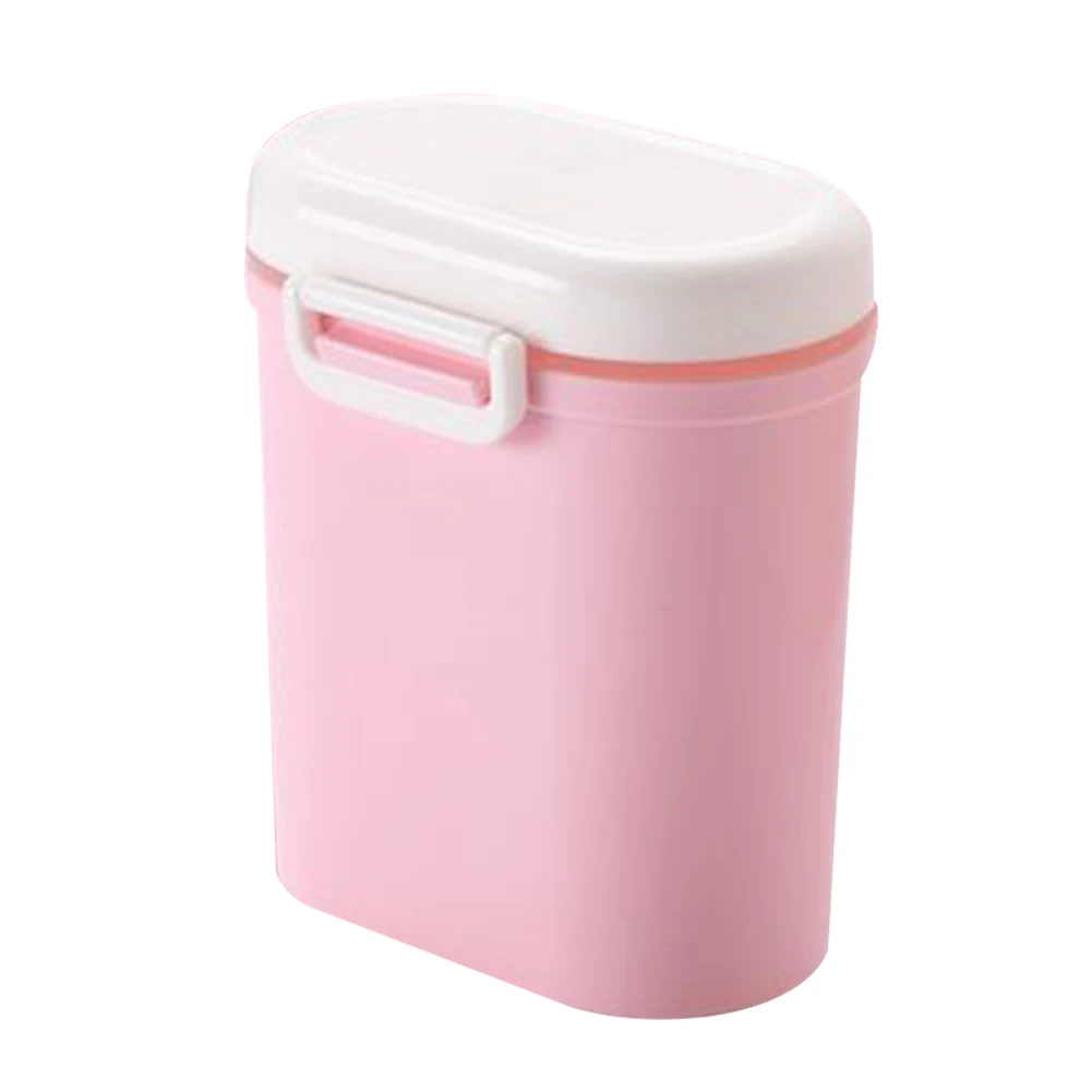 Pink Large Дозатор сухого молока большой емкости для малышей уход за детьми многоразовый контейнер для хранения кормления герметичный органайзер для детского питания - Цвет: Pink Large