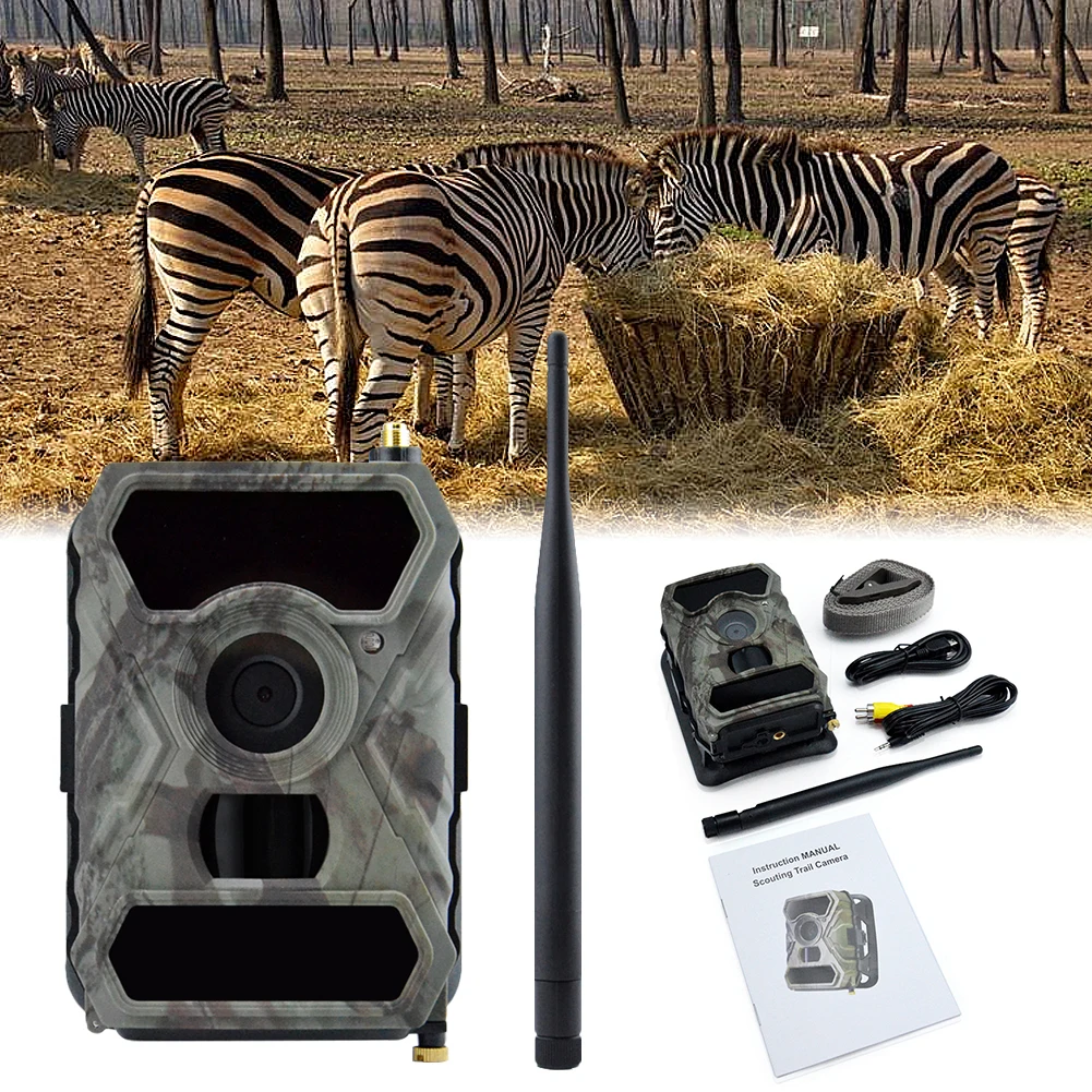 

Hunting Camera S880G Wireless Waterproof Trail Camera 3G SIM HD 1080P IR Infrared Night Vision Wildlife Camera Photo Traps