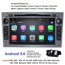 Android 9,zero 2Din navegación GPS con DVD para coche Autoradio para Opel Astra H G J Antara VECTRA ZAFIRA Vauxhall con CAN-BUS WIFI OBD DVR