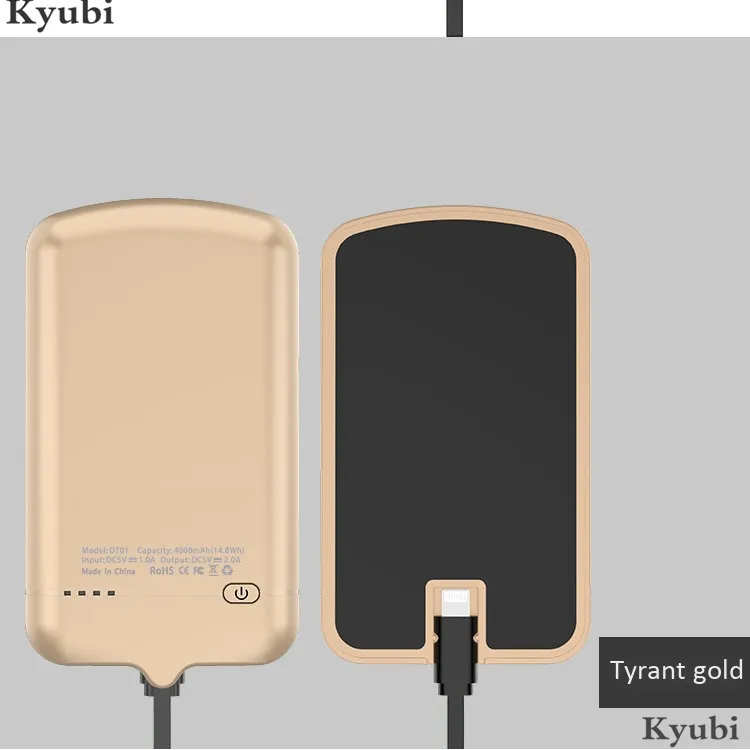 4000 мАч нано Адсорбция чехол для зарядного устройства для Xiaomi Redmi 3S 4A внешний портативный маленький чехол для зарядного устройства для Xiaomi Redmi 4 4X