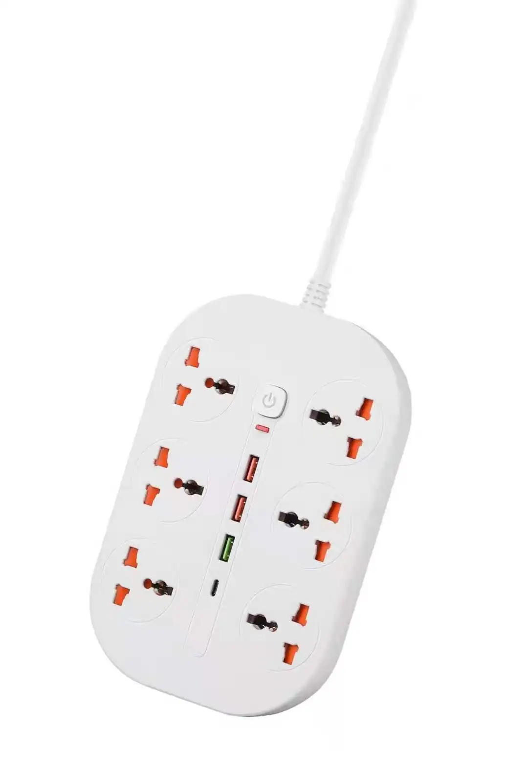 PD 20W QC 3.0 6 AC ܼƮ USB   Ʈִ  Ʈ Ƽ ÷   ̱  EU AU  