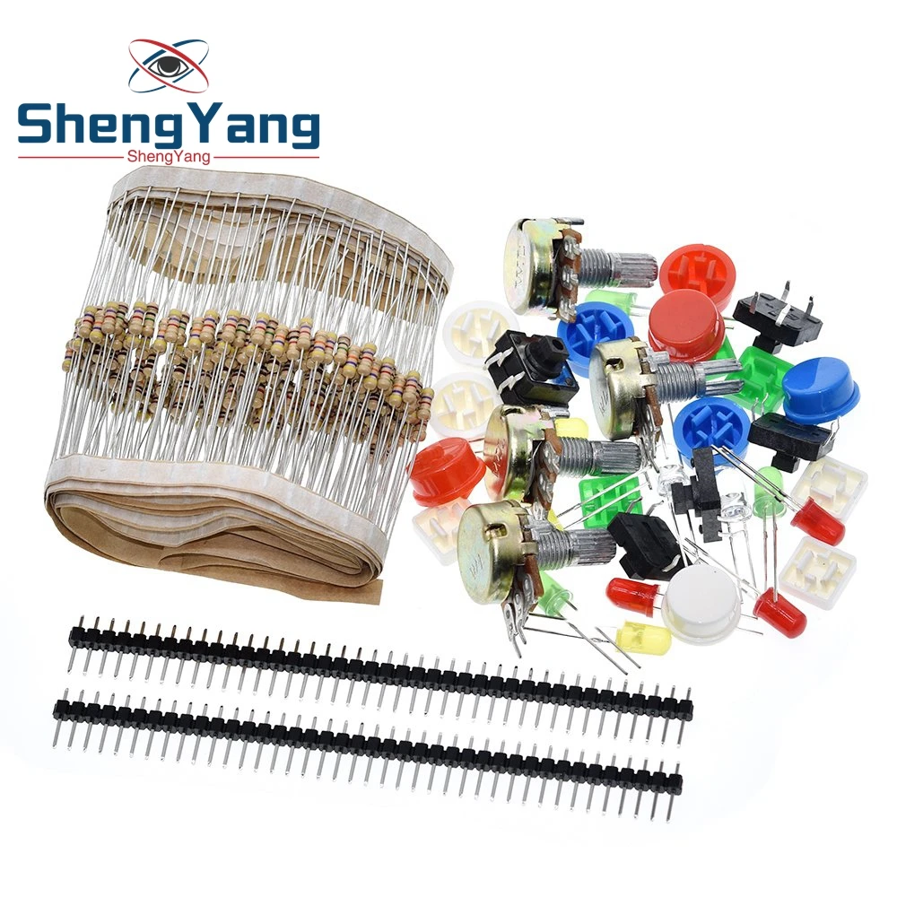 Ручной портативный резистор ShengYang комплект для начинающих Arduino UNO R3 светодиодный