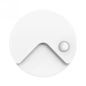 

Rechargeable Round PIR Motion Sensor LED Night Light HotelChildren Bedroom Energy Saving Lighting