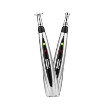 

Wireless Electronic Pulse Massager Rechargeable Laser Pulse Meridian Energy Pen Muscle Relaxation Pain Relief 9 Gears Vibration
