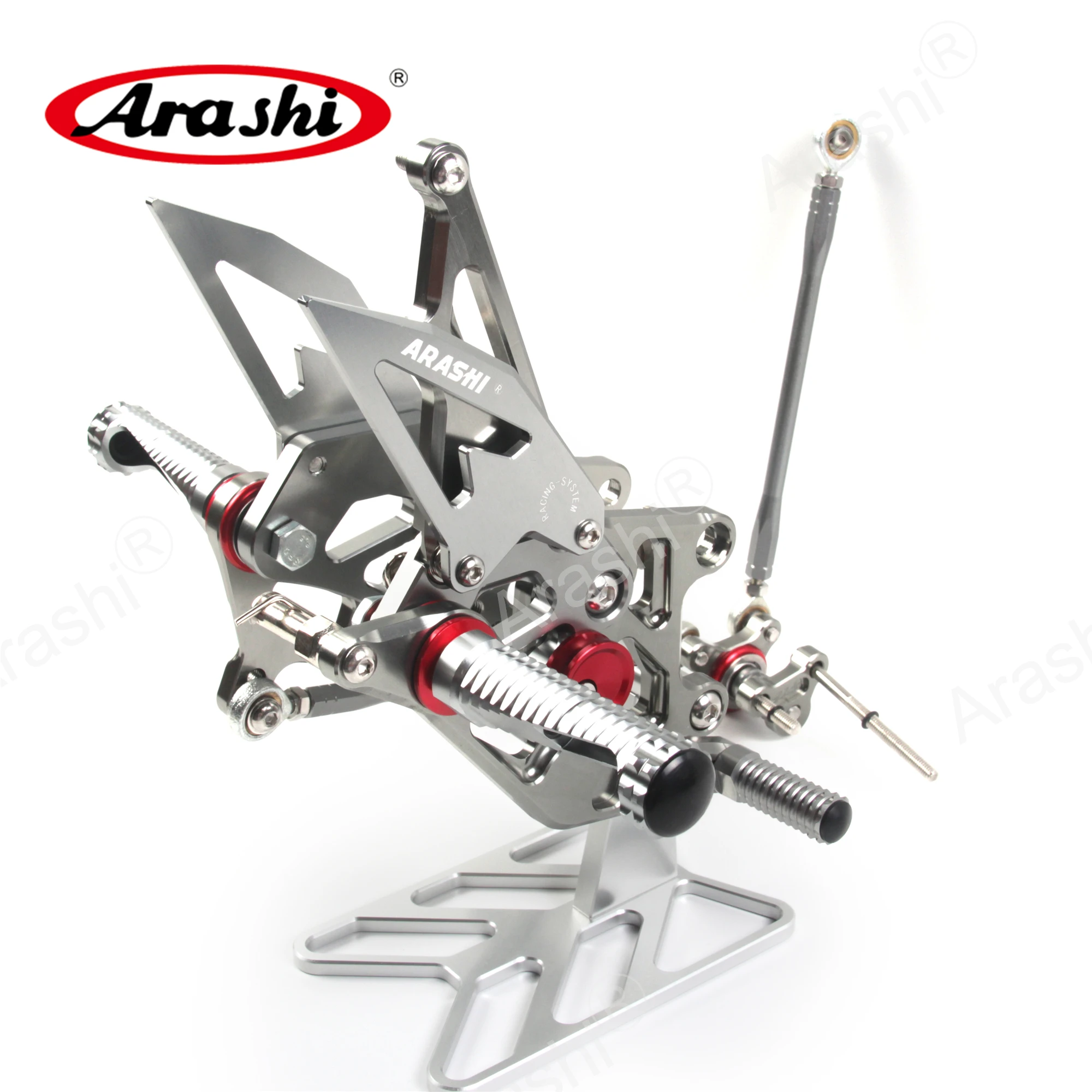 Arashi CBR600RR ЧПУ Заготовка Rider регулируемая подножка подножки для HONDA CBR 600 RR 2007 2008 задний упор для ног Rearsets