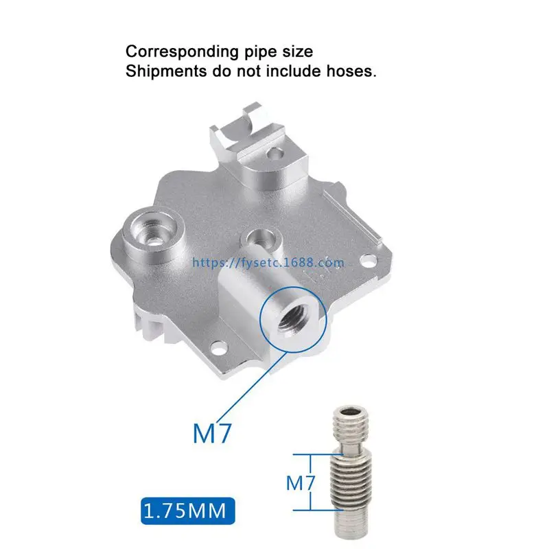 Аксессуары для 3D-принтера Titan Aero Upgrade Heatsink Titan экструдер и V6 Hotend для Reprap i3 3d принтер Часть
