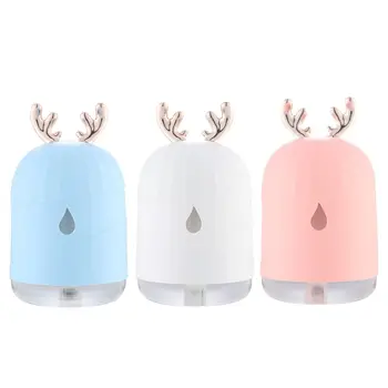 

220ML Air Humidifier Aroma Essential Oil Diffuser for Home Car USB Fogger Mist Maker with LED Night Lamp High Quality and New