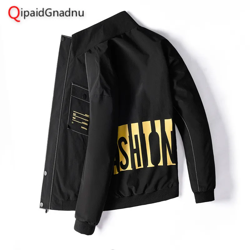 Большие размеры, L-8XL, брендовые качественные мужские куртки, куртка-бомбер, модные весенне-осенние пальто, осенне-зимняя мужская