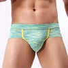 EXILIENS Brand Underwear Men Brief Shorts Mens Briefs Ropa Interior Hombre Low Waist Breathable U Convex Print Size M-2XL 091801 ► Photo 2/6
