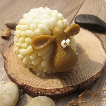 

Nicole Silicone Soap Mold 3D Sheep Cartoon Doll Mould