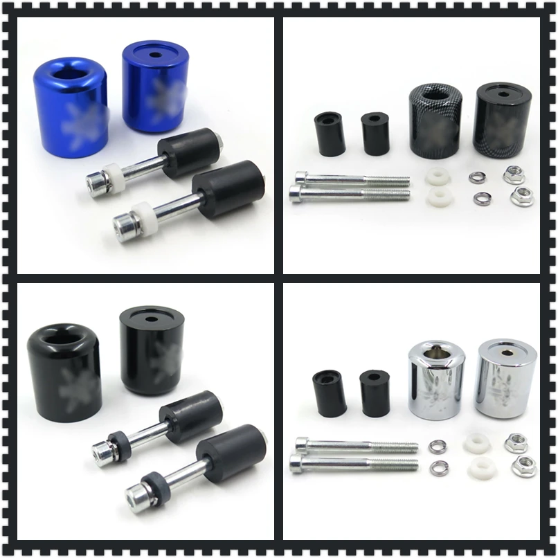 

Aftermarket free shipping motorcycle parts Handlebar Bar End Slider Black Rubber For Yamah a R1 98-12/ R6 (2006-Up)/ FJR1300