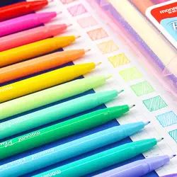 Цвет набор гелевых ручек водный маркер для Цвет ing книги журналы для рисования Рисование маркер для рисования волокна ручка школьные