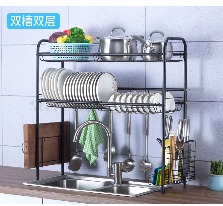 304 нержавеющая сталь Слив, кухонная полка раковина Sinksink блюдо слив cocina organizador дешево