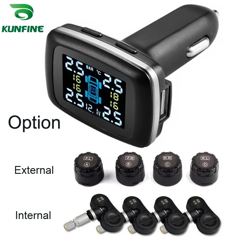 Smart Auto TPMS Reifen Druck Überwachung System zigarette feuerzeug Digitale LCD Display Auto Sicherheit Alarm Systeme Smart Auto TPMS Reifen Druck Überwachung System zigarette feuerzeug Digitale LCD Display Auto Sicherheit Alarm Systeme